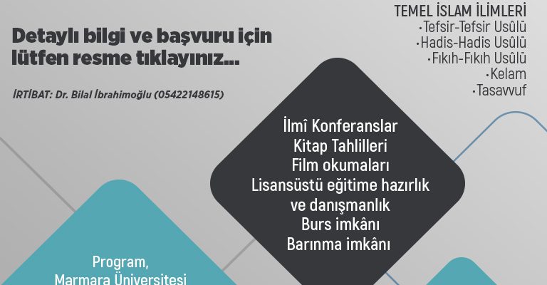 İlahiyat Destek Programı Başvuruları Başlıyor